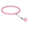 HHW11 PLUS SIZE HULA HOP LIGHT PINK Z WYPUSTKAMI I OBCIĄŻNIKIEM HMS