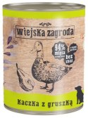 Wiejska Zagroda Kaczka z gruszką puszka 800g