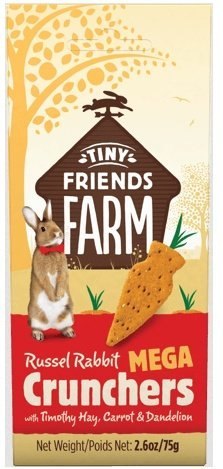 Supreme Petfoods Tiny Friends Farm Russell Rabbit Mega Crunchers 75g