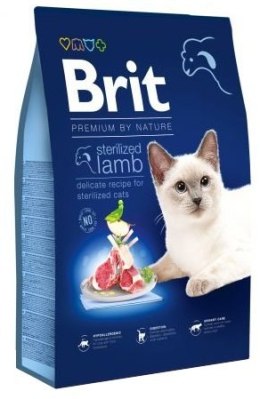 Brit Premium By Nature Cat Sterilized Lamb 300g