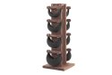 Hantle NOHRD SwingBell 2-8 Kg ze stojakiem Tower Oak Vintage Skóra