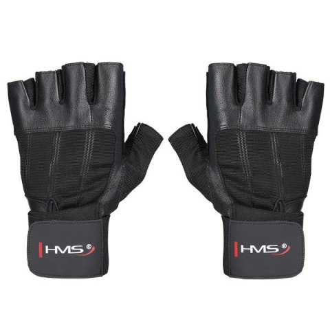 RST04 BLACK ROZM. XL RĘKAWICE NA SIŁOWNIĘ HMS