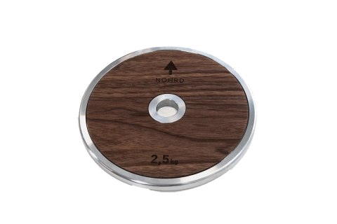 Obciążenie NOHRD WeightPlate 2,5kg Classic Orzech