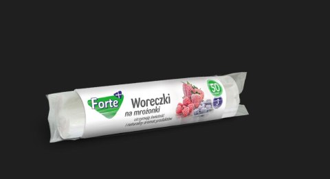 FORTE Woreczki na mrożonki 3L 50szt. HDPE