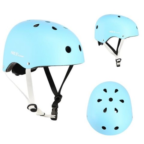 MTW001 NIEBIESKI ROZM. XS(48-52CM) KASK NILS EXTREME