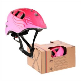 MTW08 RÓŻOWY ROZM. S (51-57CM) KASK DZIECIĘCY NILS EXTREME