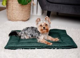 MIMIKO Pets Mata Velvet 70x50cm butelkowa zieleń