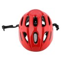 MTW01 LED KASK CZERWONY ROZM. XXS (42-48 cm) NILS EXTREME