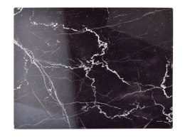 ARIA Deska do krojenia 40x30cm szklana czarny marmur