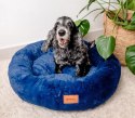 MIMIKO Pets Legowisko Shaggy okrągłe XL 75cm chabrowe