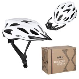 MTW291 KASK BIAŁY ROZM. S (50-59CM) NILS EXTREME