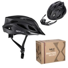 MTW291 KASK CZARNY ROZM. L (55-61CM) NILS EXTREME