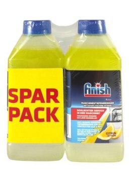 CALGONIT/FINISH Czyścik 2sztx250ML do zmywarek Lemon