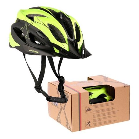 MTW291 CZARNO-ŻÓŁTY ROZM. S (50-59CM) KASK NILS EXTREME