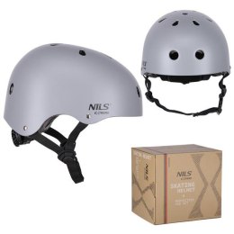 MR290+H230 KASK Z OCHRANIACZAMI ZESTAW SZARY ROZM. S NILS EXTREME