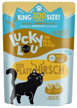 Lucky Lou Lifestage Adult Drób i jeleń saszetka 300g