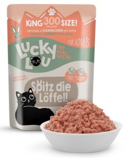 Lucky Lou Lifestage Adult Drób i królik saszetka 300g