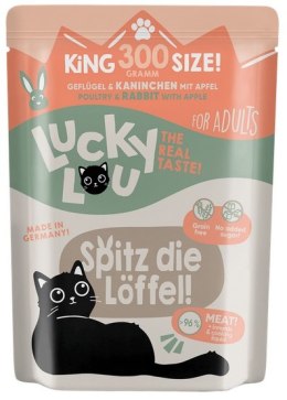 Lucky Lou Lifestage Adult Drób i królik saszetka 300g