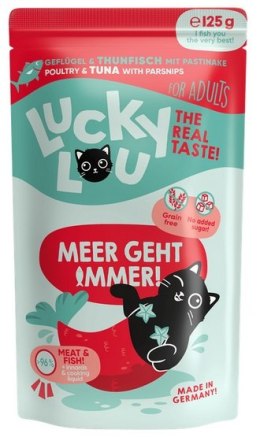 Lucky Lou Lifestage Adult Drób i tuńczyk saszetka 125g