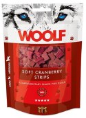 Woolf Soft Cranberry Strips 100g