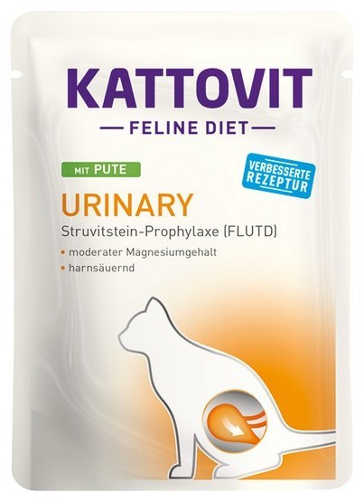 Kattovit Feline Diet Urinary indyk saszetka 85g