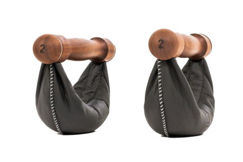 Hantle NOHRD SwingBell Walnut Orzech Classic para 2 x 2 kg