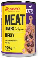 Josera Meat Lovers Menu Junior Indyk puszka 400g