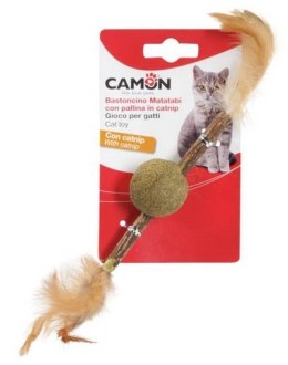 Camon Cat Toy Matatabi Kij z piłką z kocimiętką