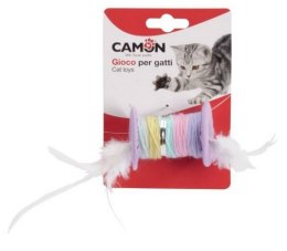 Camon Cat Toy Szpulka z piórkami