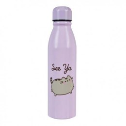 Butelka termiczna, bidon, 600 ml, pusheen