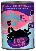 Lucky Lou Lifestage Adult Drób i owady puszka 400g