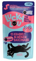 Lucky Lou Lifestage Adult Drób i owady saszetka 125g