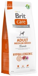 Brit Care Hypoallergenic Adult Medium Lamb 14kg (12+2kg gratis)