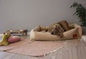 Legowisko ortopedyczne dla psa - Cuddle Expressive (Granatowy Ross, XL - 130x100 cm)