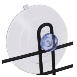 Dwupoziomowa półka łazienkowa narożna Metalowa czarna półka dwupoziomowa mocowana na przyssawki na kosmetyki łazienkowe o wymiar Bathroom Solutions