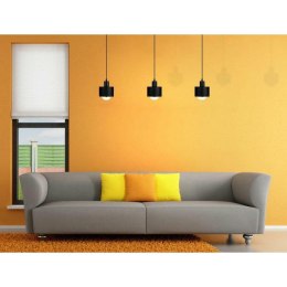 Lampa wisząca BerlinStil 12 cm czarnaModna sufitowa lampa w kolorze czarnym, w stylu loft industrialnym 12 cm HowHomely