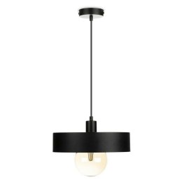 Lampa wisząca BerlinStil 20 cm czarna Modna sufitowa lampa w kolorze czarnym, w stylu loft industrialnym 20 cm HowHomely