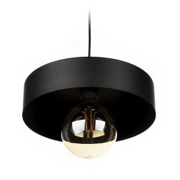 Lampa wisząca BerlinStil 20 cm czarna Modna sufitowa lampa w kolorze czarnym, w stylu loft industrialnym 20 cm HowHomely