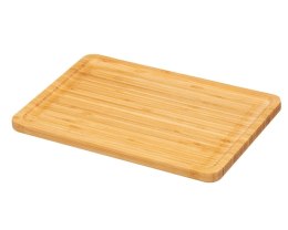 Deska do krojenia bambusowa 28x20 cm Prostokątna deska do krojenia, wykonana z wysokiej jakości bambusa o wymiarach 28x20 cm, wy Secret de Gourmet