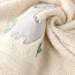 Ręcznik BABY40 50x90 cm kremowy Mięciutki i bardzo delikatny dziecięcy ręcznik kąpielowy z chłonnej tkaniny frotte z naturalnej  EUROFIRANY B.B. Choczyńscy Sp.J.