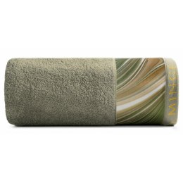 Ręcznik SOPHIA 70x140cm oliwka EVA MINGE Ekskluzywny, gruby ręcznik wykonany z chłonnej i miękkiej bawełny. EUROFIRANY B.B. Choczyńscy Sp.J.