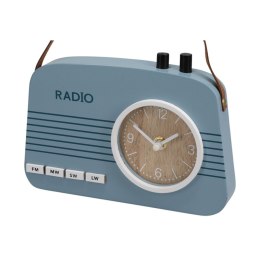 Zegar stojący Radio niebieski H&S Decoration