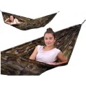 Hamak turystyczny travel set camouflage 275x140cm