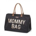 Childhome torba mommy bag czarno-złota