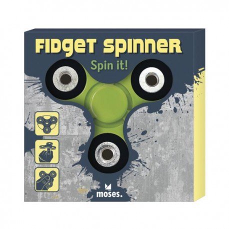 Finger spinner - zielony - zabawka zręcznościowa