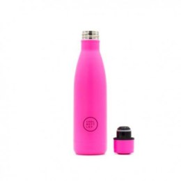 Cool bottles butelka termiczna 500 ml triple cool neonowo różowa