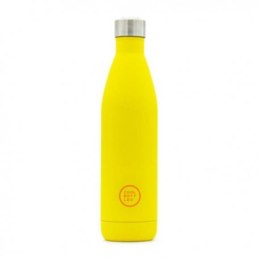 Cool bottles butelka termiczna 750 ml triple cool neonowo żółta