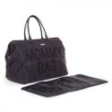 Childhome torba mommy bag pikowana czarna