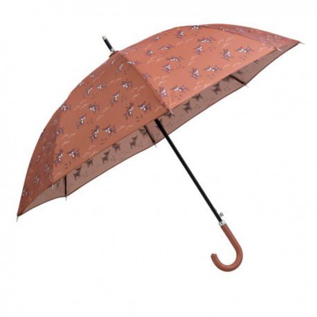 Fresk parasolka jelonek amber brown